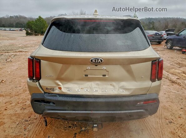 5XYRLDLC8MG064573 2021 KIA SORENTO Gold Rear view