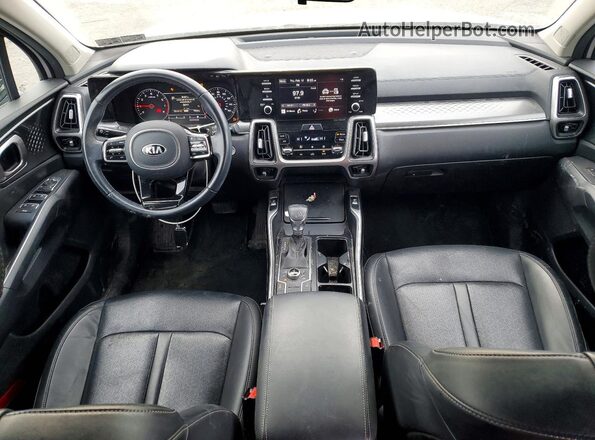 5XYRLDLC9MG052142 2021 KIA SORENTO White Dashboard view