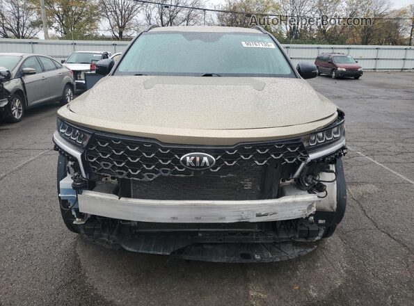 5XYRLDLCXMG005802 2021 KIA SORENTO Gold წინა ხედი