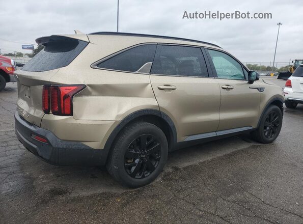 5XYRLDLCXMG005802 2021 KIA SORENTO Gold უკანა მარჯვენა