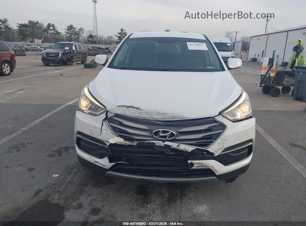 5XYZT3LB3JG540595 2018 HYUNDAI SANTA FE SPORT White Widok z przodu