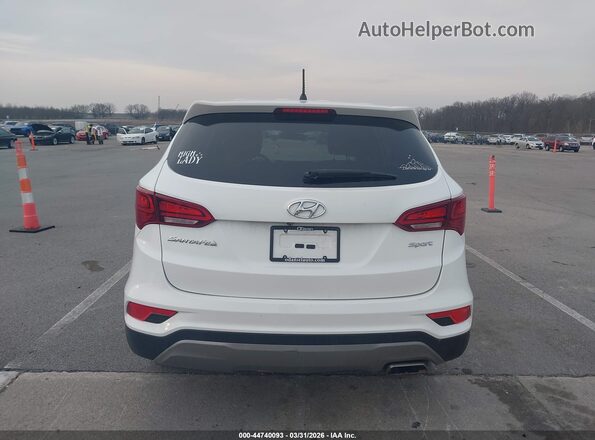 5XYZT3LB3JG540595 2018 HYUNDAI SANTA FE SPORT White 