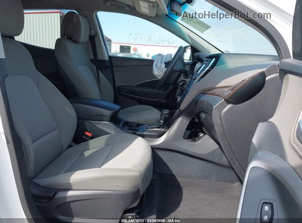 5XYZT3LB7HG414377 2017 HYUNDAI SANTA FE SPORT White Вид салону спереду