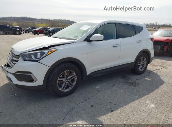 5XYZT3LB7HG414377 2017 HYUNDAI SANTA FE SPORT White Передня ліва чверть