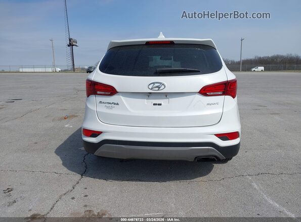 5XYZT3LB7HG414377 2017 HYUNDAI SANTA FE SPORT White 