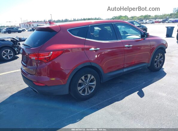 5XYZT3LB8GG336271 2016 HYUNDAI SANTA FE SPORT Red Հետևի աջ
