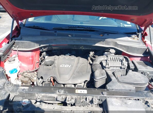 5XYZT3LB8GG336271 2016 HYUNDAI SANTA FE SPORT Red Հետևի տեսք