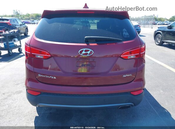 5XYZT3LB8GG336271 2016 HYUNDAI SANTA FE SPORT Red 