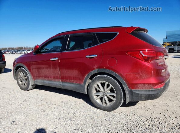 5XYZU3LA7GG345788 2016 HYUNDAI SANTA Красный Задняя левая четверть