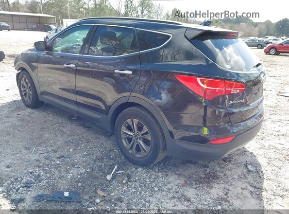 5XYZU3LB0GG320126 2016 HYUNDAI SANTA FE SPORT Black Задня ліва чверть