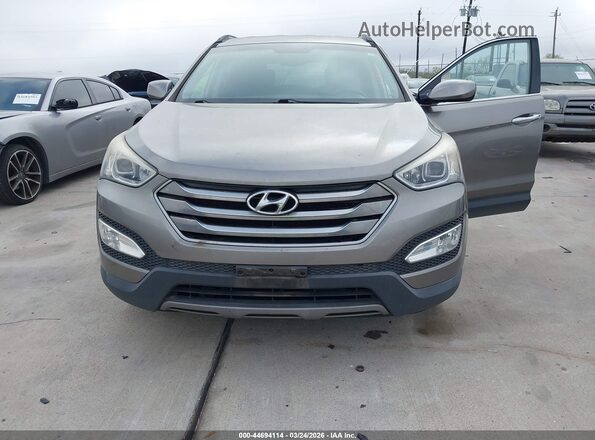 5XYZU3LB4GG325636 2016 HYUNDAI SANTA FE SPORT Tan წინა ხედი