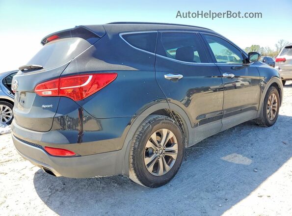 5XYZU3LB5GG356555 2016 HYUNDAI SANTA FE Black წინა მარჯვენა