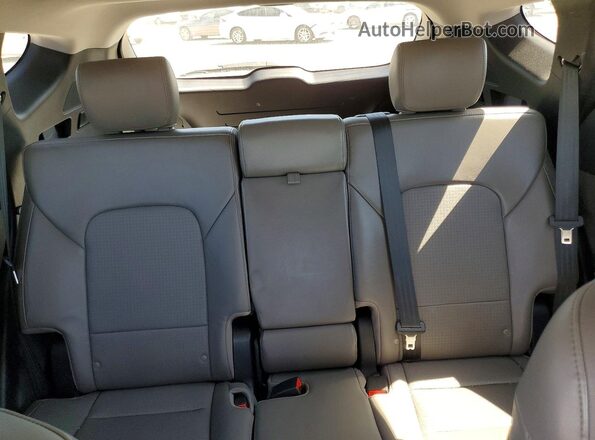 5XYZU3LB5GG356555 2016 HYUNDAI SANTA FE Black უკანა სალონის ხედი