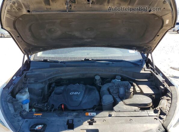 5XYZU3LB5GG356555 2016 HYUNDAI SANTA FE Black VIN კოდის სტიკერის ხედი
