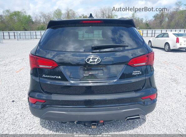 5XYZU3LB7HG456786 2017 HYUNDAI SANTA FE SPORT Черный 