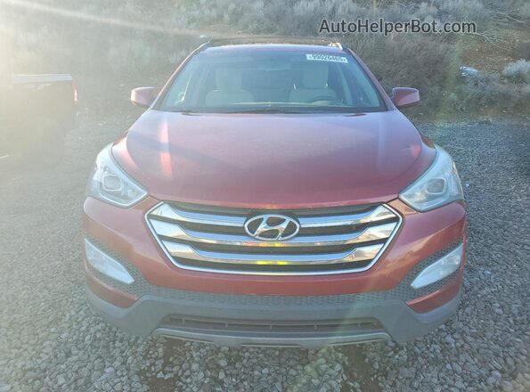 5XYZUDLB5GG375287 2016 HYUNDAI SANTA Burgundy Вид спереду