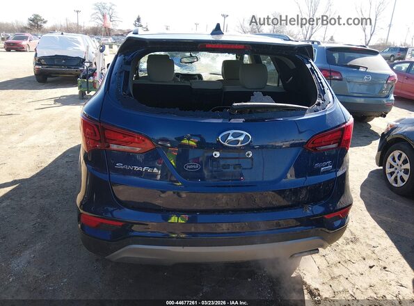 5XYZUDLB7HG473321 2017 HYUNDAI SANTA FE SPORT Blue 