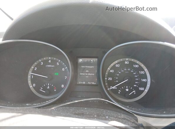 5XYZUDLB7HG473321 2017 HYUNDAI SANTA FE SPORT Blue Հետևի նստատեղերի տեսք
