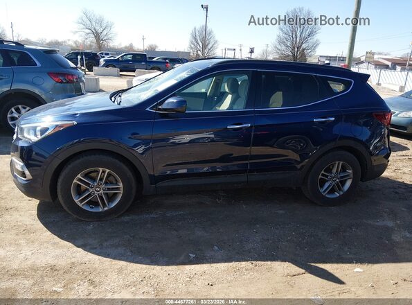 5XYZUDLB7HG473321 2017 HYUNDAI SANTA FE SPORT Blue Սալոնի 360 աստիճան տեսք