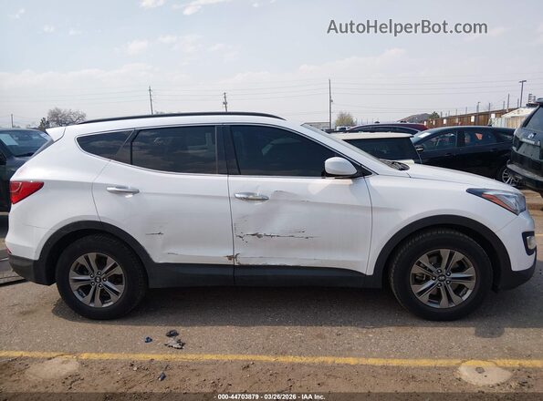 5XYZUDLBXGG362910 2016 HYUNDAI SANTA FE SPORT White Widok wnętrza z tyłu