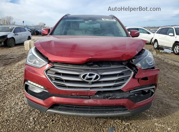 5XYZWDLA9HG408052 2017 HYUNDAI SANTA Red წინა ხედი