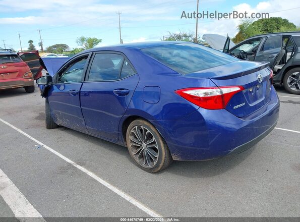 5YFBURHE4GP488144 2016 TOYOTA LL Blue Tył lewy