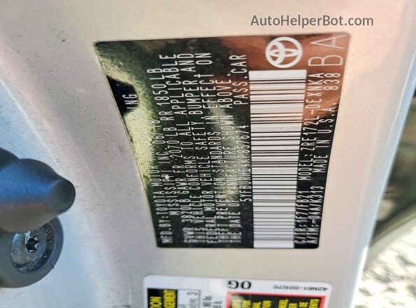 5YFBURHE4KP857674 2019 TOYOTA LL Silver Vista del compartimento del motor