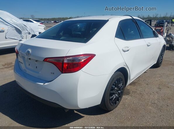 5YFBURHE8KP890872 2019 TOYOTA LL White Задня права чверть