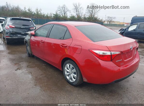 5YFBURHEXGP434234 2016 TOYOTA LL Red Tył lewy