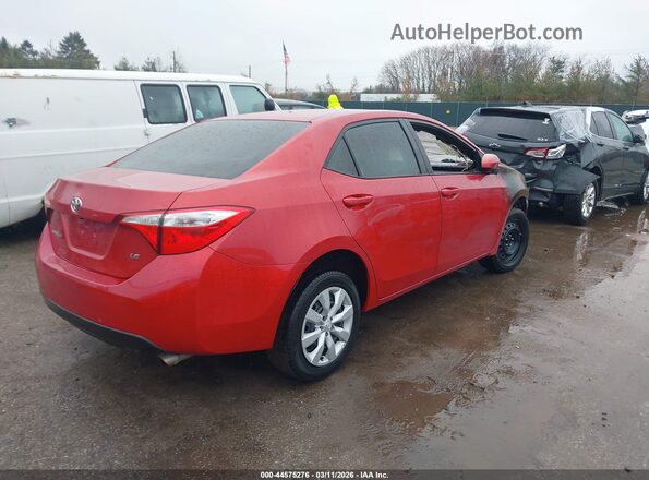 5YFBURHEXGP434234 2016 TOYOTA LL Red Tył prawy