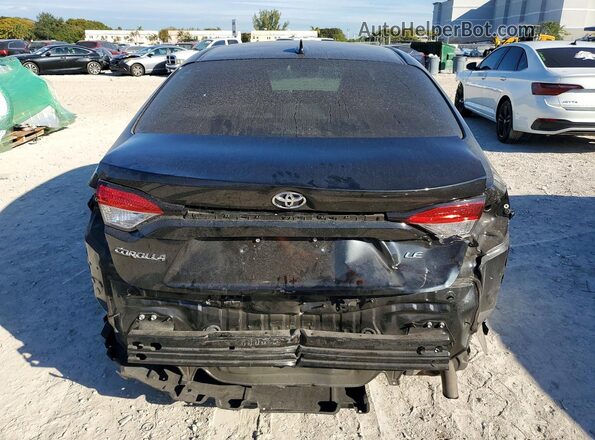 5YFEPMAE3MP198202 2021 TOYOTA LL Black Հետևի տեսք