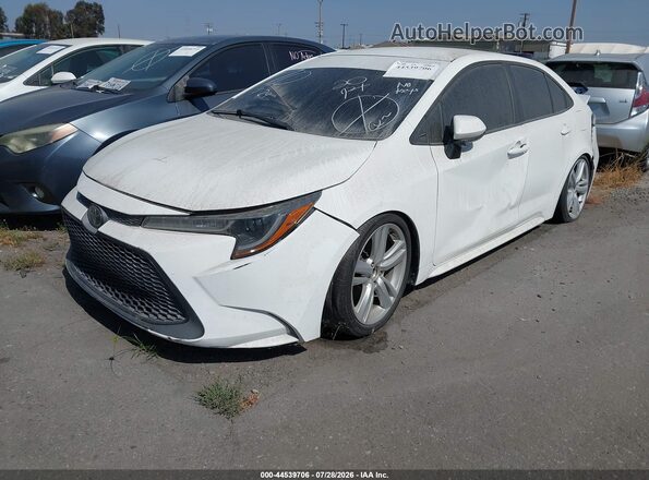 5YFEPMAE3MP250671 2021 TOYOTA LL White Առջևի ձախ երեք քառորդ տեսարան