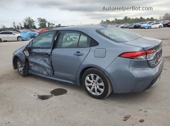 5YFEPMAE4MP221535 2021 TOYOTA LL Blue Trasero izquierdo