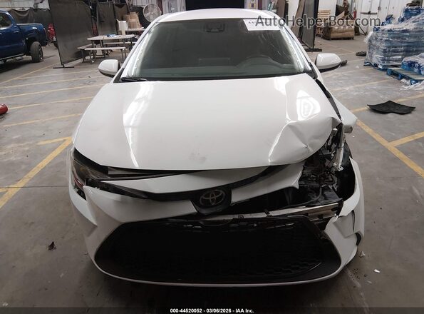 5YFEPMAE4MP234012 2021 TOYOTA LL White Instrument cluster view