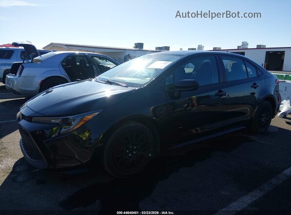 5YFEPMAE6NP325347 2022 TOYOTA LL Black Առջևի ձախ երեք քառորդ տեսարան