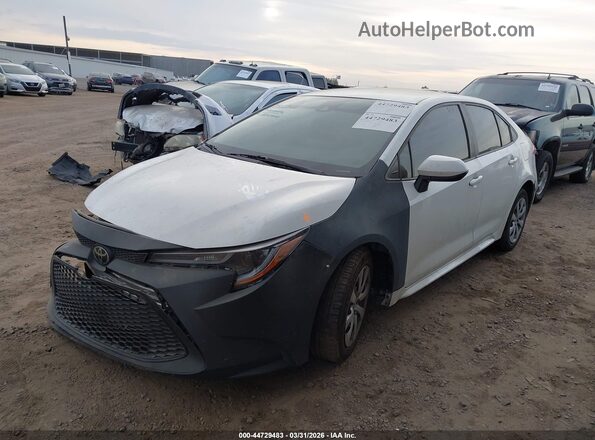 5YFEPMAE7NP364044 2022 TOYOTA LL White Առջևի ձախ երեք քառորդ տեսարան