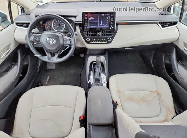 5YFEPMAE9MP231140 2021 TOYOTA LL White Widok deski rozdzielczej