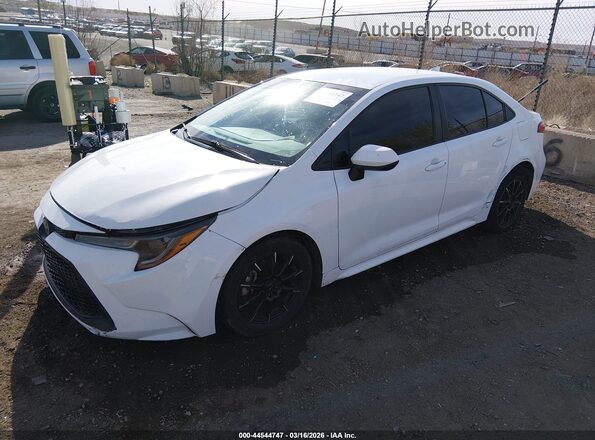 5YFEPRAE5LP052394 2020 TOYOTA LL White Առջևի ձախ երեք քառորդ տեսարան