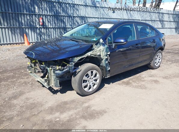 5YFEPRAE7LP120985 2020 TOYOTA LL Blue Առջևի ձախ երեք քառորդ տեսարան