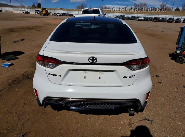 5YFM4MCE4MP076479 2021 TOYOTA LL White უკანა ხედი