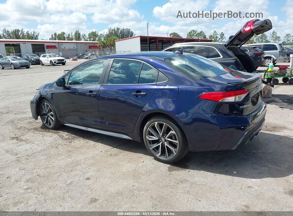 5YFP4RCE9LP028257 2020 TOYOTA LL Blue Задня ліва чверть
