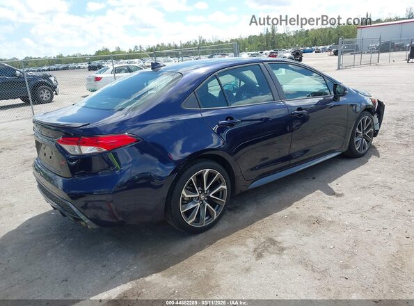 5YFP4RCE9LP028257 2020 TOYOTA LL Blue Задня права чверть