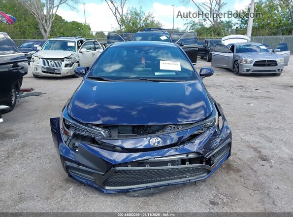 5YFP4RCE9LP028257 2020 TOYOTA LL Blue Вид щитка приладів