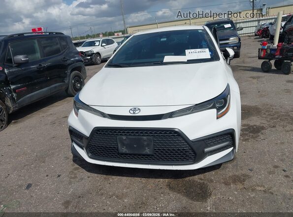 5YFS4MCE1MP084921 2021 TOYOTA LL White Widok zestawu wskaźników