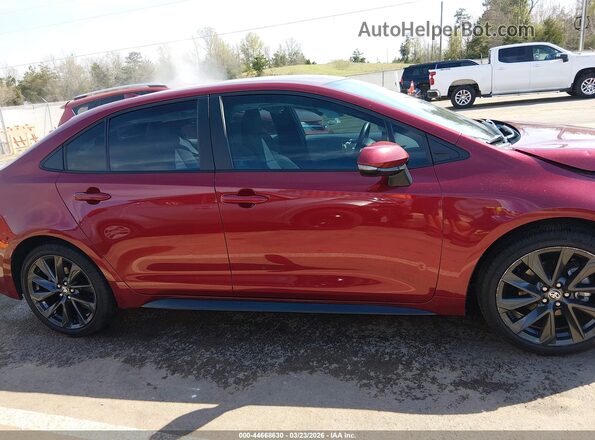 5YFS4MCE3RP174143 2024 TOYOTA LL Maroon Вид задньої частини салону