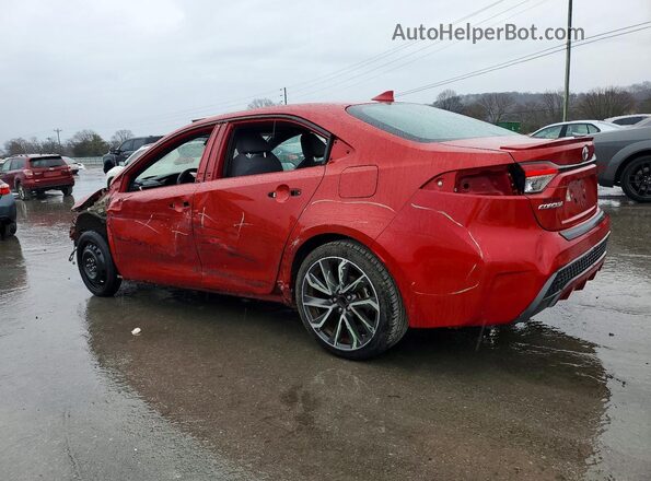 5YFS4MCE4MP065604 2021 TOYOTA LL Red Հետևի ձախ