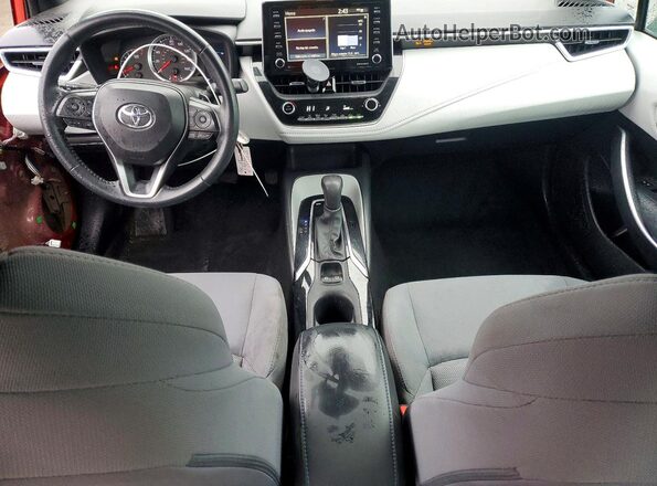 5YFS4MCE4MP065604 2021 TOYOTA LL Red Առջևի վահանակի տեսք