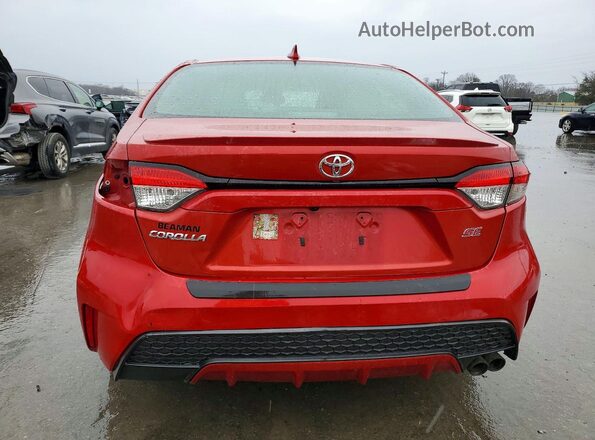 5YFS4MCE4MP065604 2021 TOYOTA LL Red Հետևի տեսք