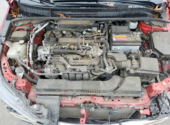 5YFS4MCE4MP065604 2021 TOYOTA LL Red Սալոնի հետևի տեսք