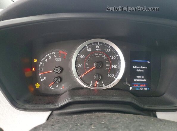 5YFS4MCE4MP065604 2021 TOYOTA LL Red Սարքավորումների վահանակի տեսք